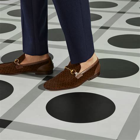 gucci backless loafers mens|gucci jordaan loafer men.